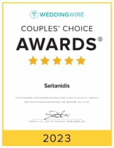 WeddingWire Couples Choice Award 2023 – Seitanidis, Wedding Jockey